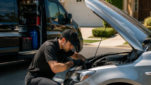 Convenient Car Care: New Mobile Service Model Takes Off