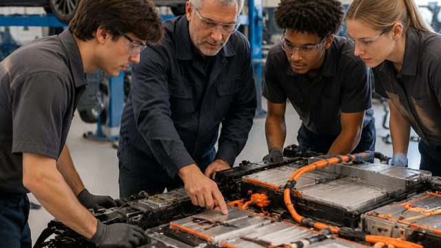 Monroe County Community College Launches Electric Vehicle Course