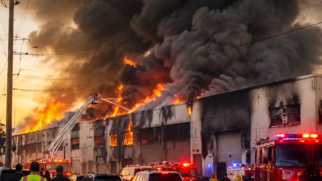 Los Angeles Warehouse Fire Raises Alarming Air Quality Concerns